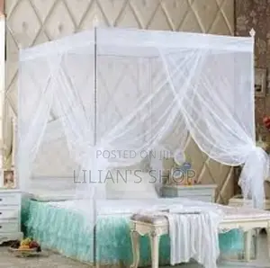 High Quality 4 Stands Mosquito Net With Strong Poles