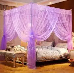 High Quality 4 Stands Mosquito Net With Strong Poles