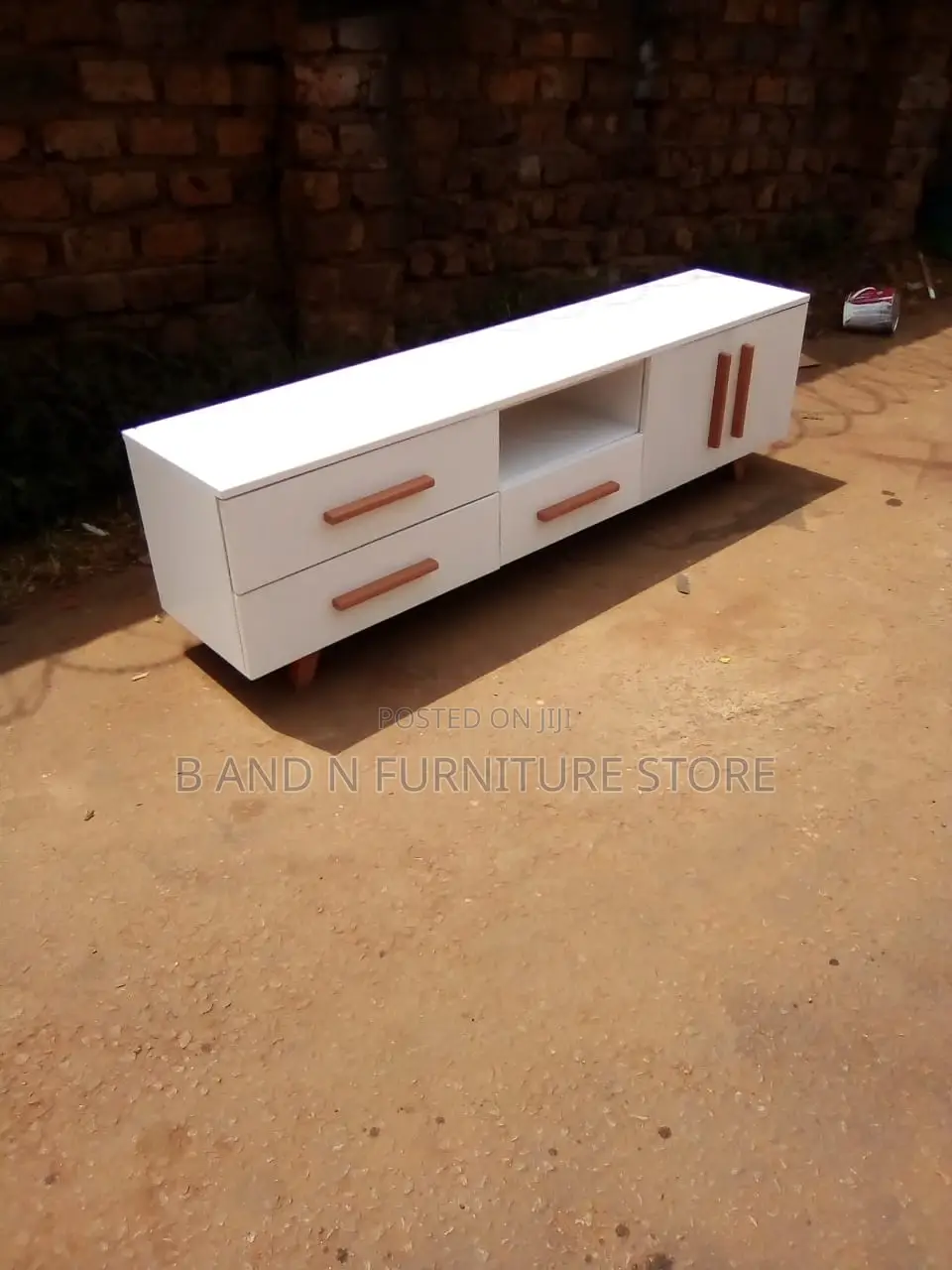 TV Stand Out of Mahogany