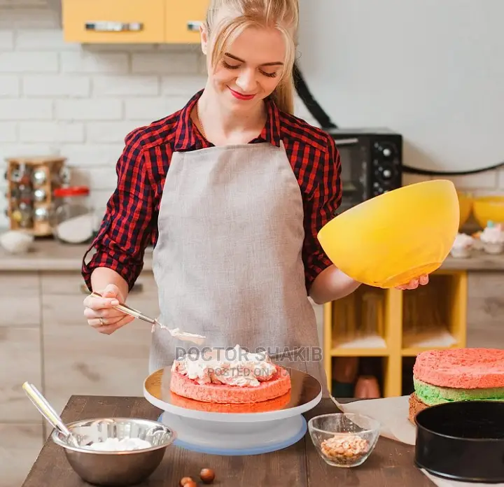 Stainless Steel Rotating Cake Turntable