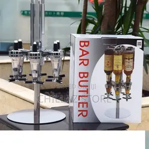 4 Bottle Bar Liquor Butler Dispenser.