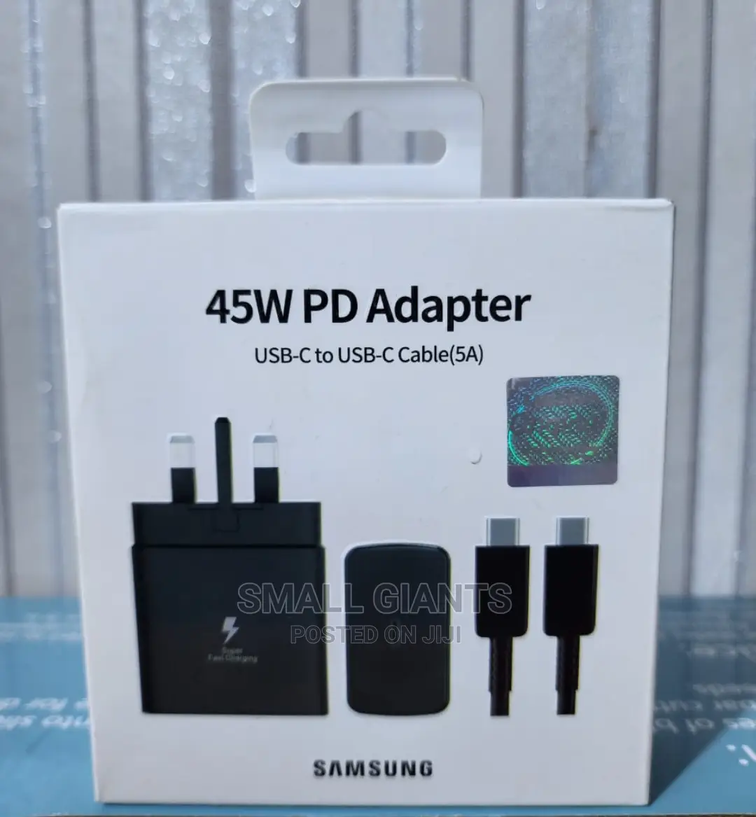 Original 45W Samsung Super Fast Charger