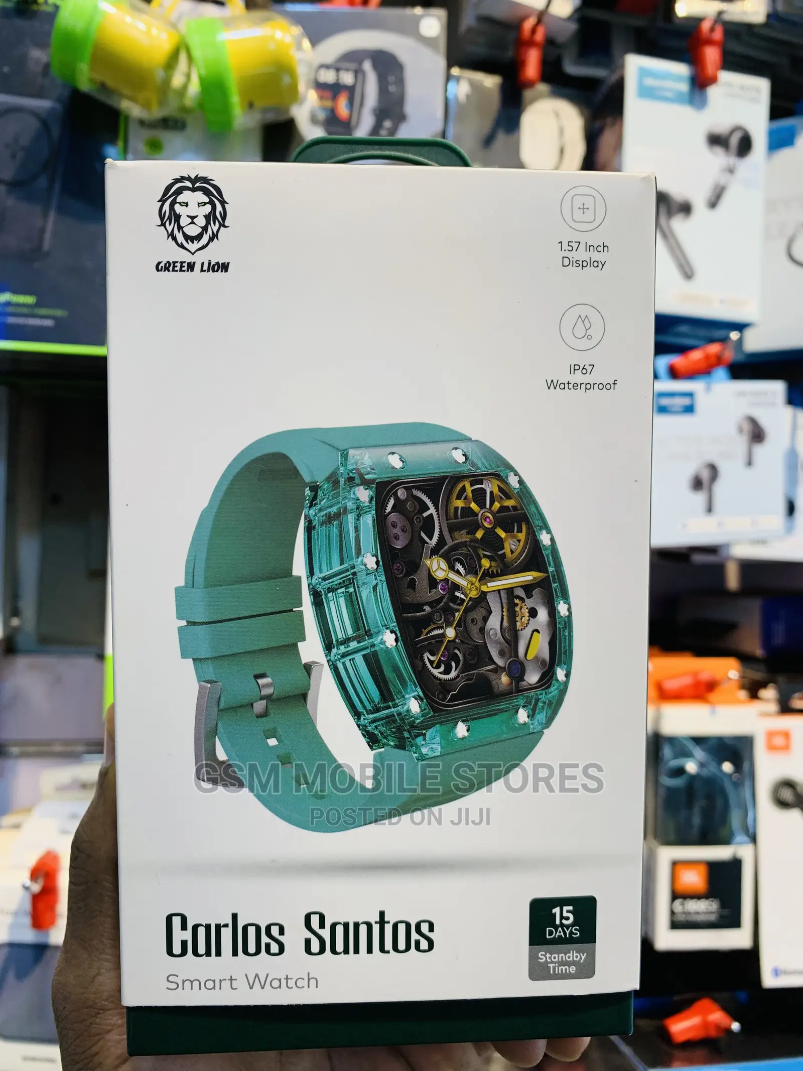 Green Lion Carlos Santos Smartwatch 15 Days Battery