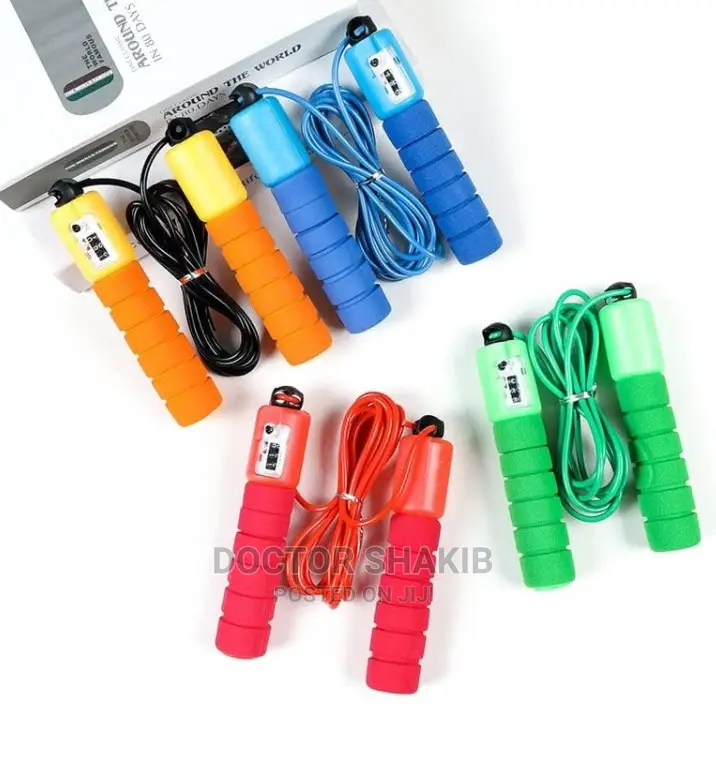 Jumping Rope With Automatic Count