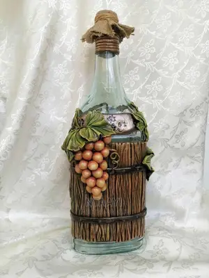 Rustic Wine Bottles