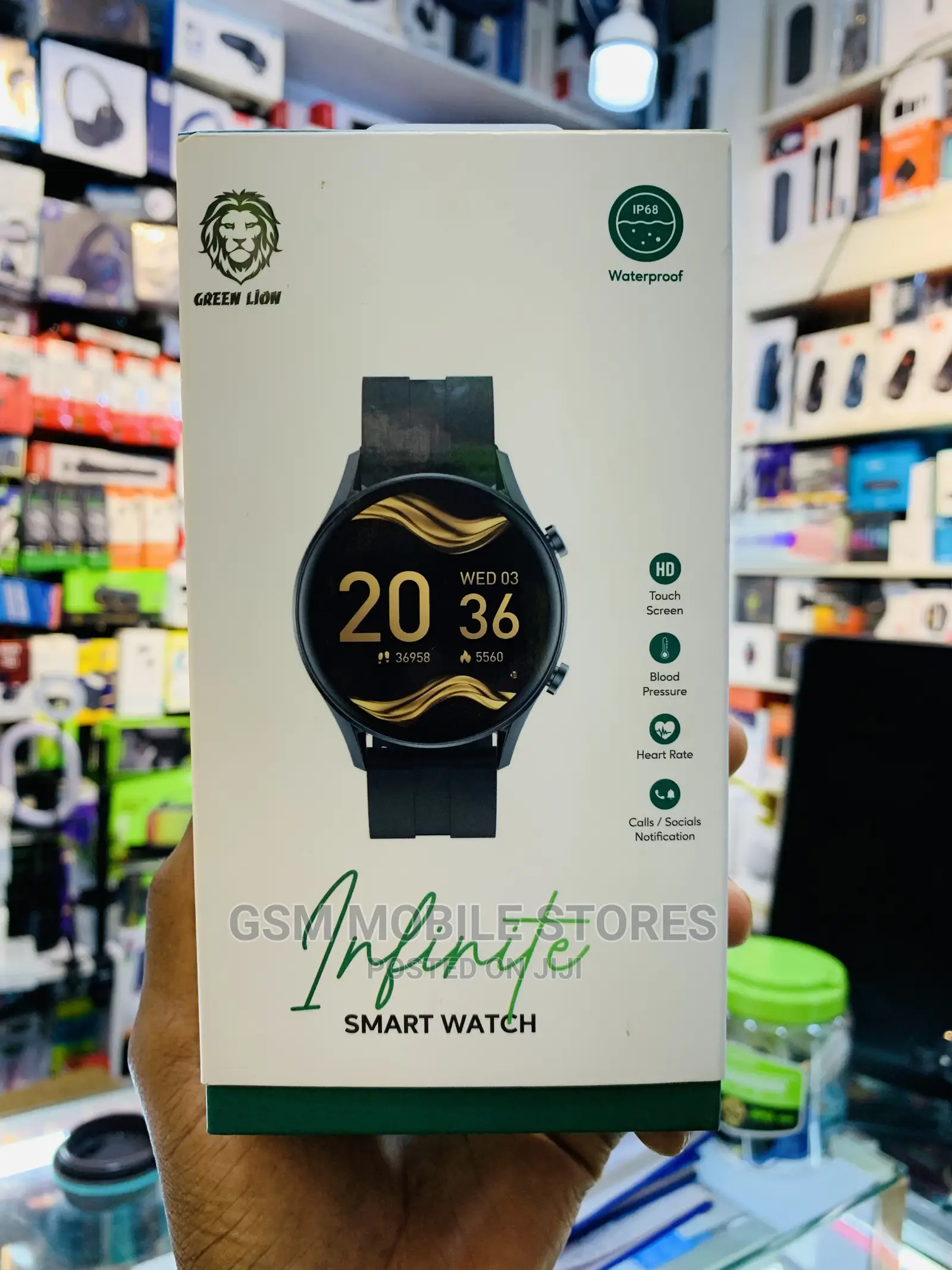 Green Lion Infinite BT Call, Smart Watch, Voice Assistant