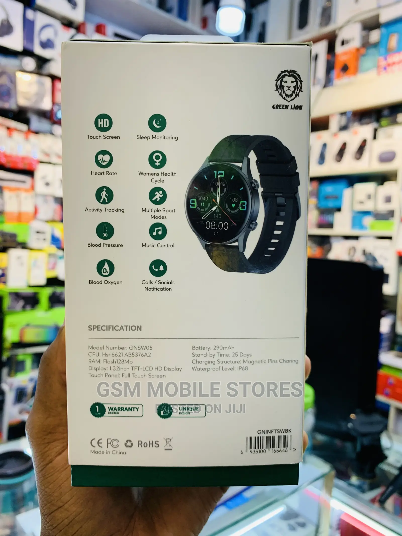 Green Lion Infinite BT Call, Smart Watch, Voice Assistant