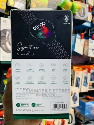 Green Lion Signature 1.43”AMOLED BT Call, Voice Assistant