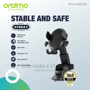 Oraimo Hydra 3 Stable Safe Car Mount Universal Phone Holder