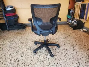 Office Meshed Chair Black 1