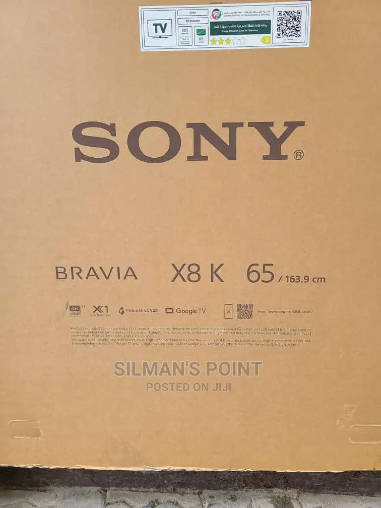 SONY 65" X8K Uhd Smart TV