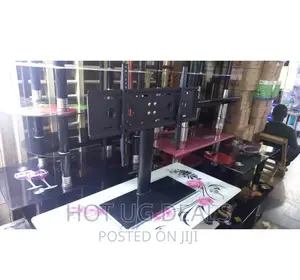 Wall Mount TV Table Stand - Black