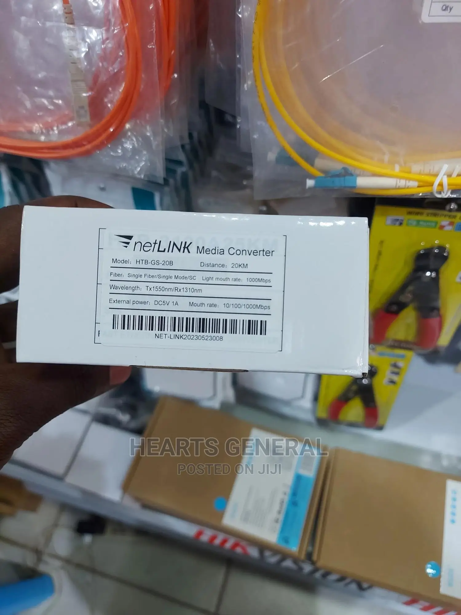 Fiber Media Converter Netlink