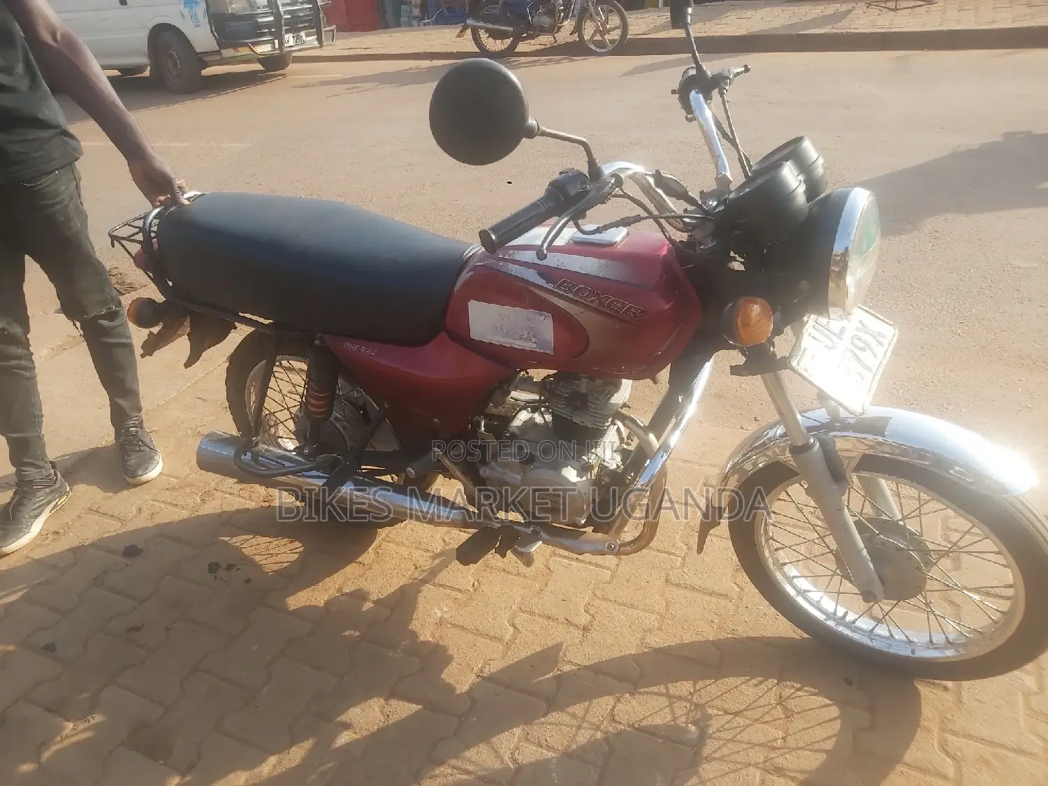 Bajaj Boxer 100 2018 Red