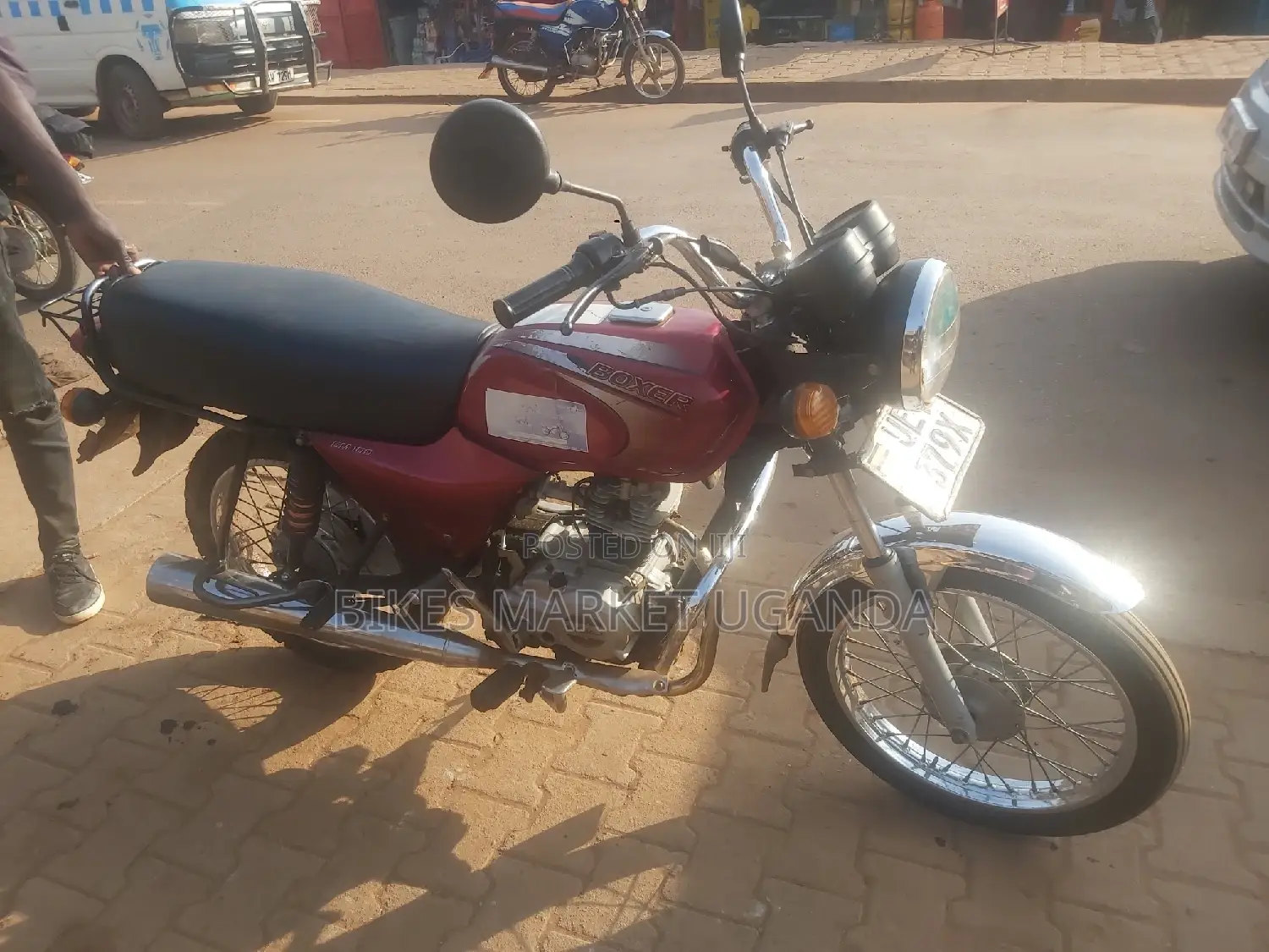 Bajaj Boxer 100 2018 Red