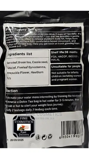 Detox Natural Herbal Flat Tummy Sliming Weight Loss Tea