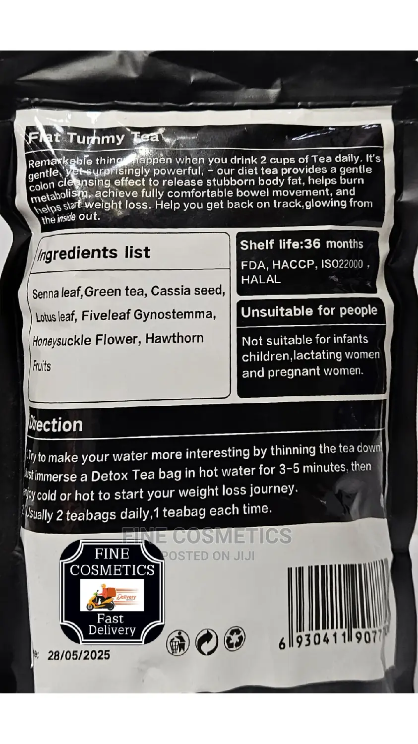 Detox Natural Herbal Flat Tummy Sliming Weight Loss Tea
