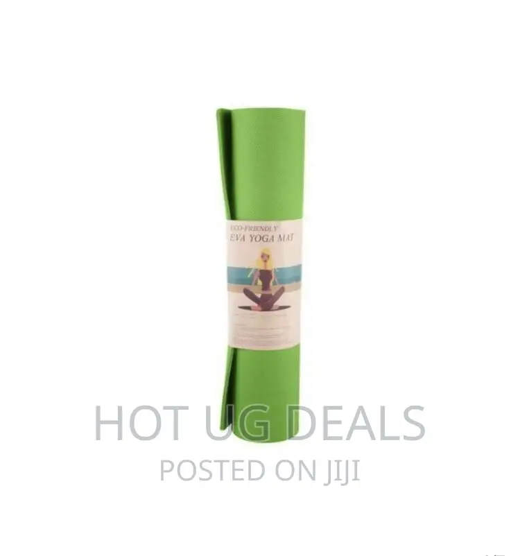 4mm Thick 68*24inch Yoga Exercise Mat -green
