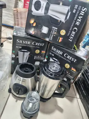 2in 1 Ice Crusher Silver Crest Blender
