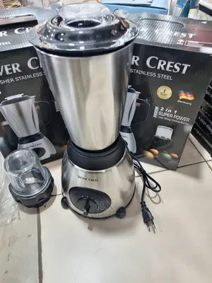 2in 1 Ice Crusher Silver Crest Blender