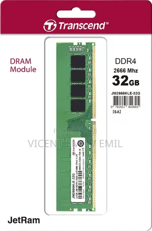Ram Ddr4 32gb For Desktop Transcend