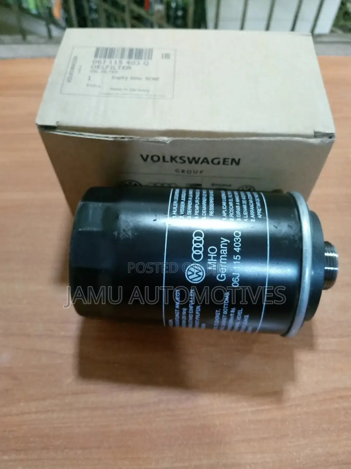 Oil Filter Volkswagen, Golf,Audi, Touareg,Tiguan,