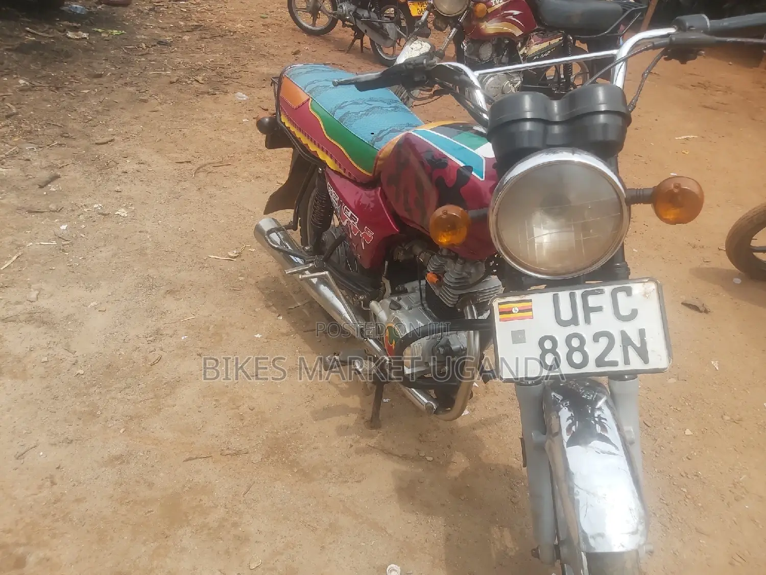 New Bajaj Boxer 2020 Red