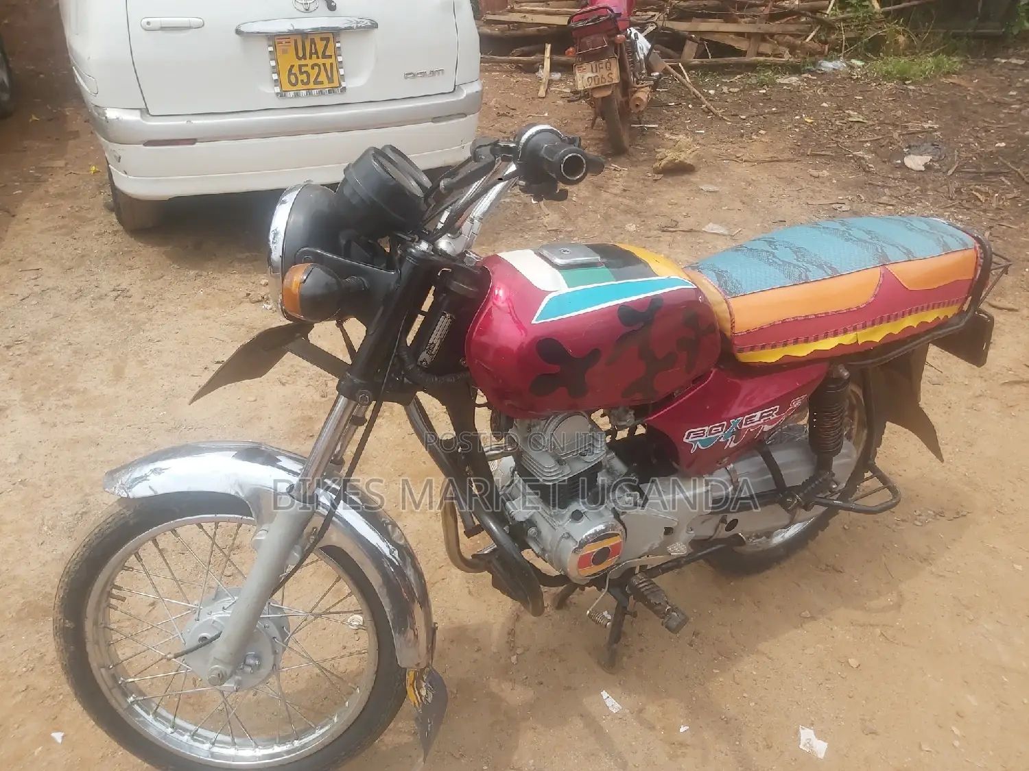 New Bajaj Boxer 2020 Red