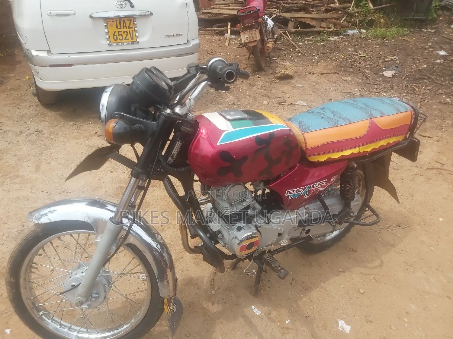 New Bajaj Boxer 2020 Red