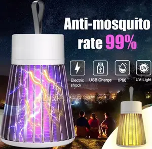 LED Mosquito Killer Trap Lamp Electric Shock Bug Zapper