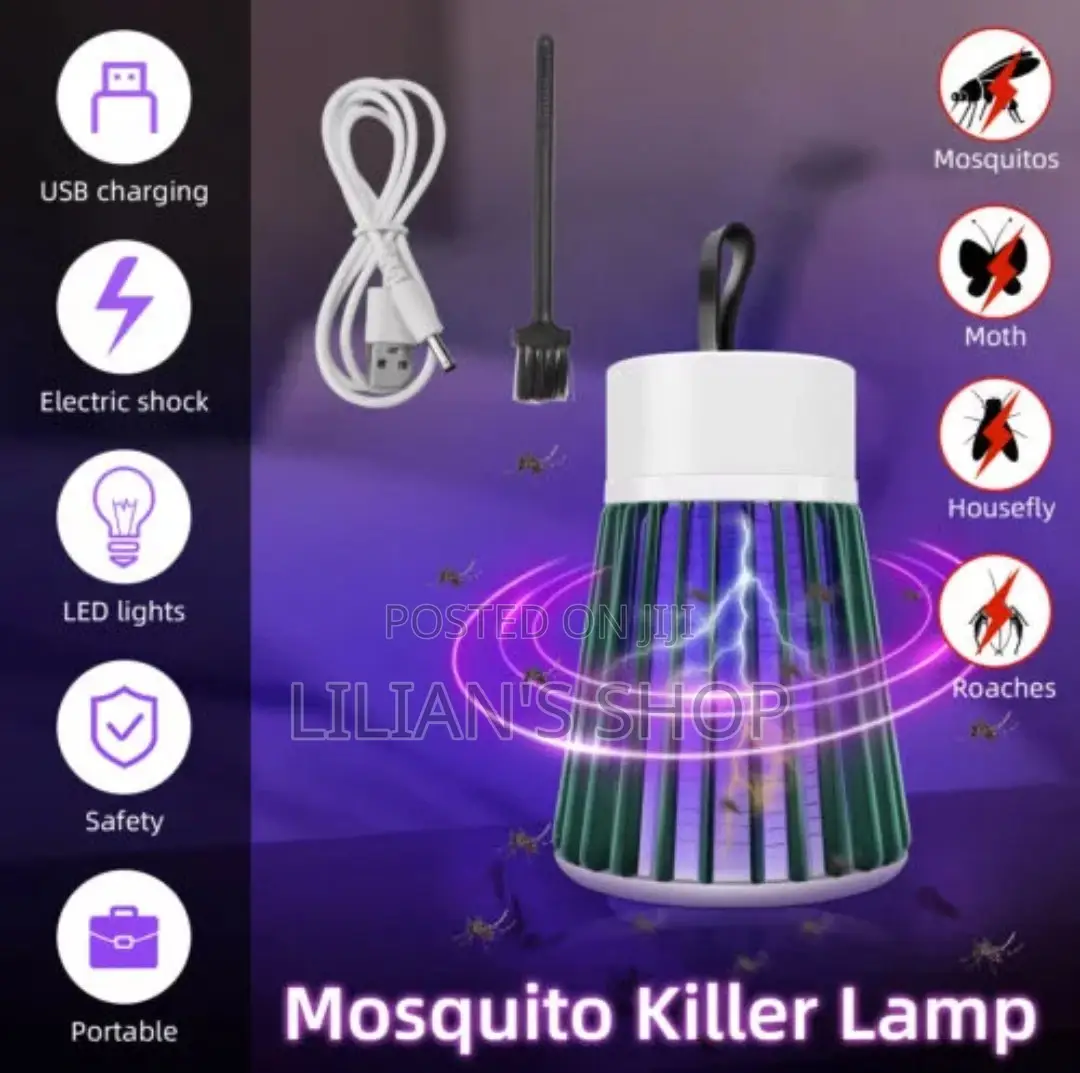 LED Mosquito Killer Trap Lamp Electric Shock Bug Zapper