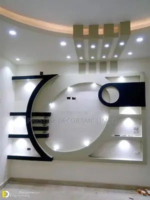 Beautiful Gypsum Tv Unit Super Amazing