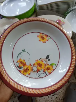 6pc Durable Melamine Plate