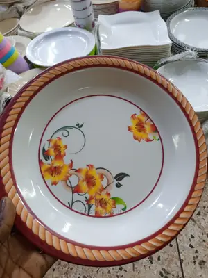 6pc Durable Melamine Plate