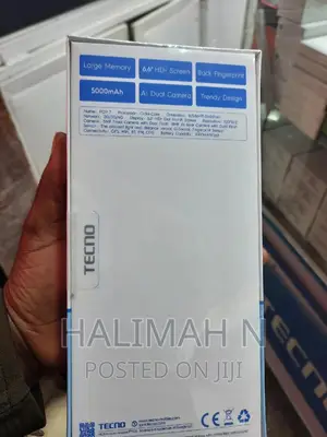 New Tecno Pop 7 64 GB Blue