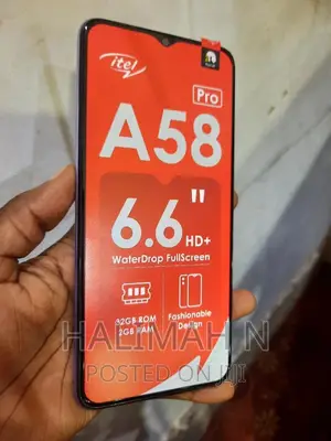 New Itel A58 Pro 32 GB Purple