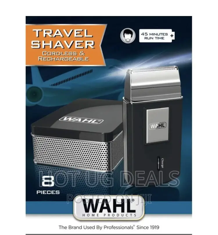 Wahl Cordless And Rechargeable Mobile Travel Shaver-silver