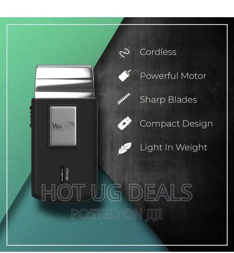 Wahl Cordless And Rechargeable Mobile Travel Shaver-silver