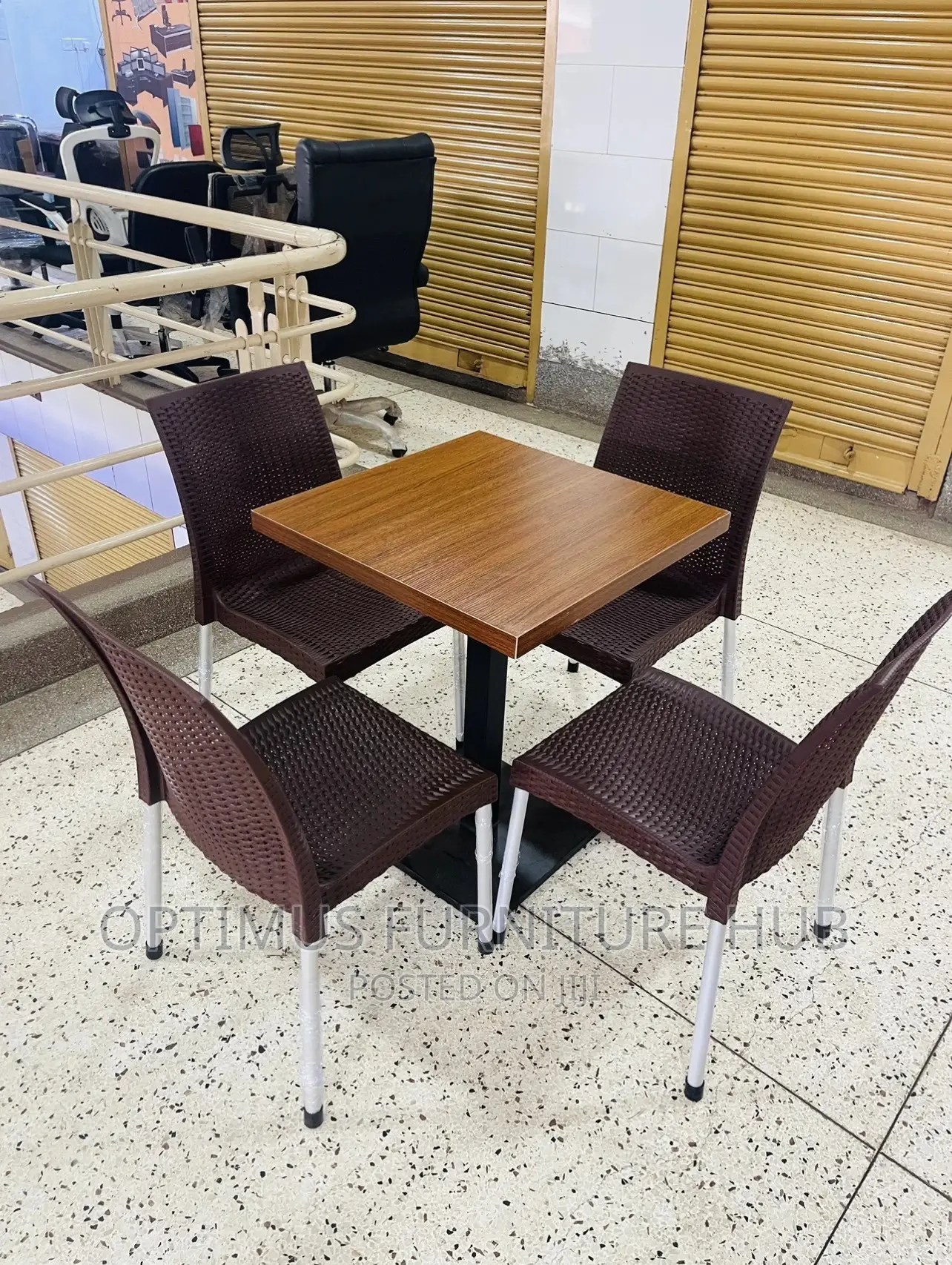 Table and Four Chairs