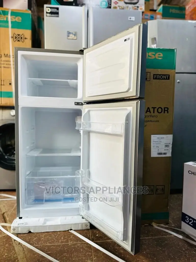 Brand New Hisense Refrigerator 160L Double Door