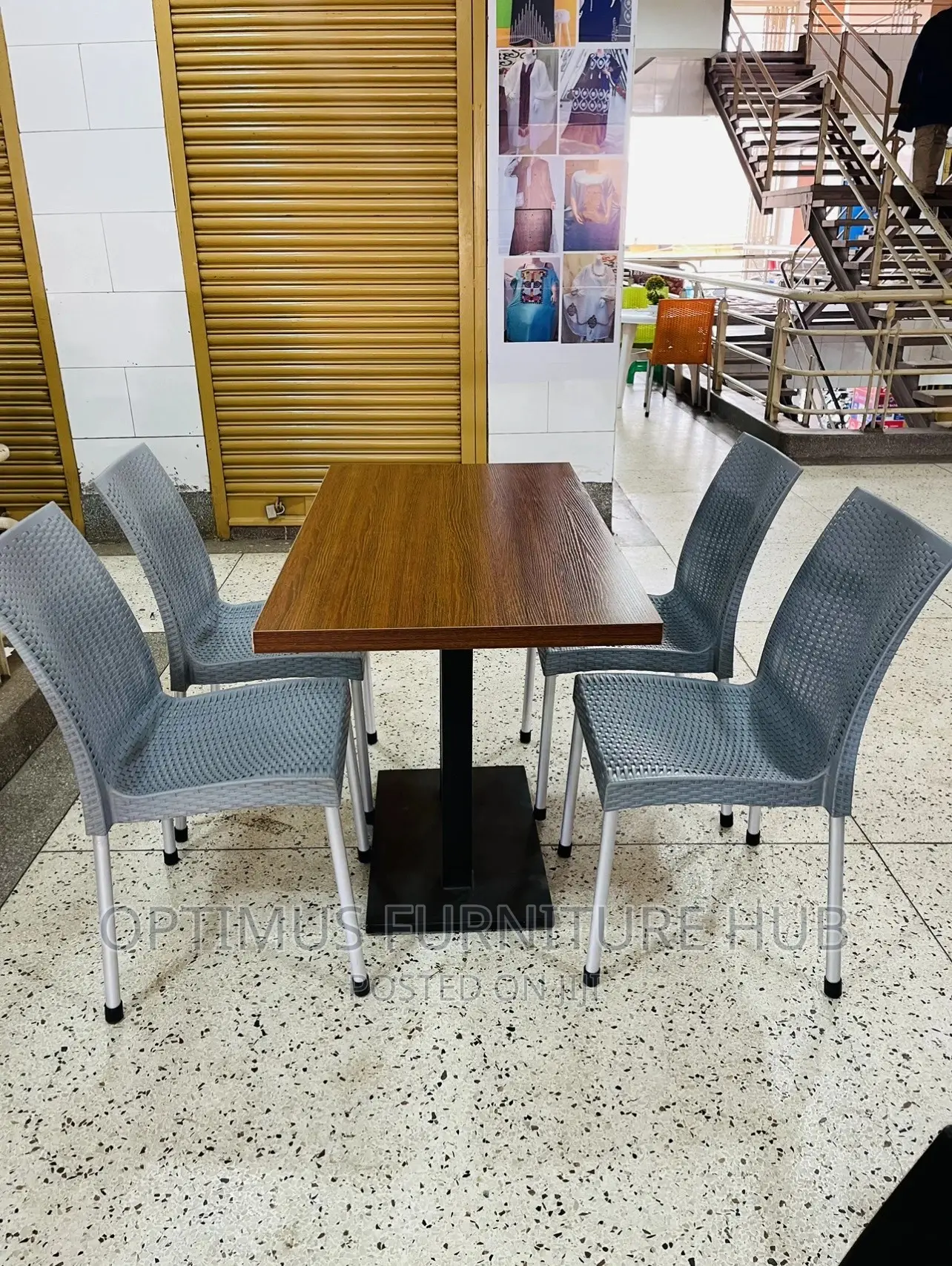 Table and 4 Chairs