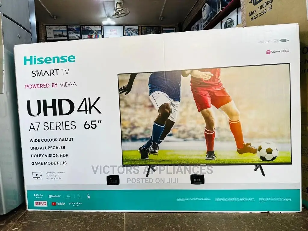 Hisense 65inches 4k UHD Digital Smart TV