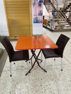 Foldable Table and Two Chairs