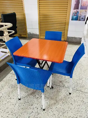 Four Chairs and Table