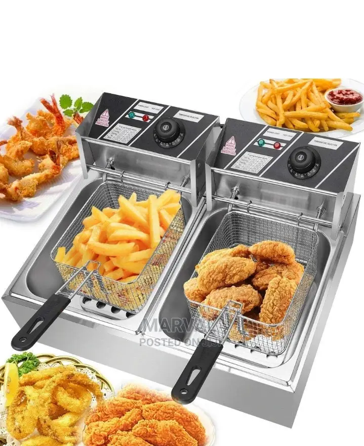 12L (6+6) Electric Deep Fryer