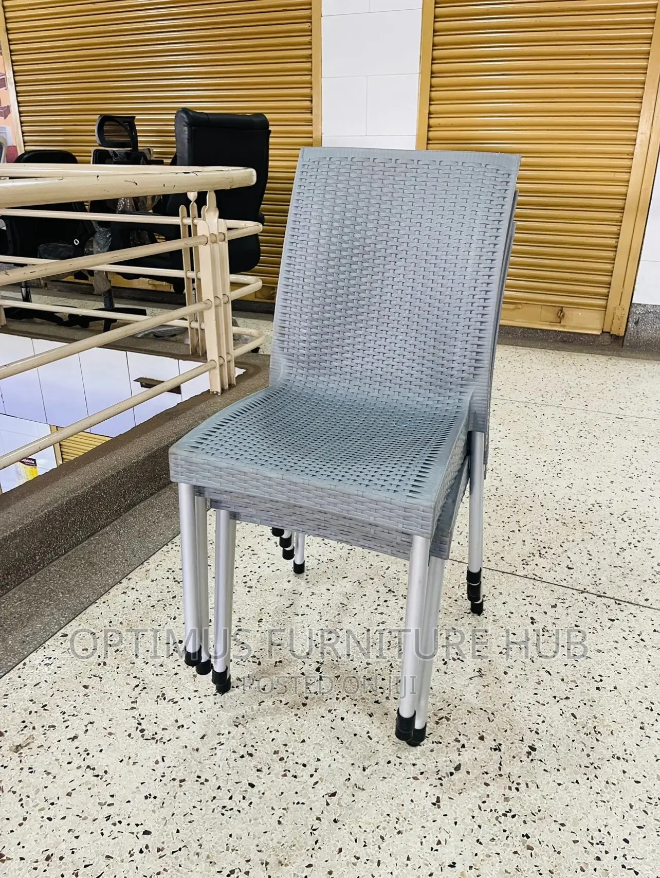 Plastic Chairs (Grey)