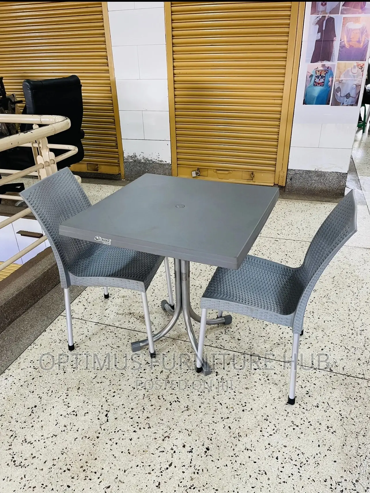 Plastic Gray Set