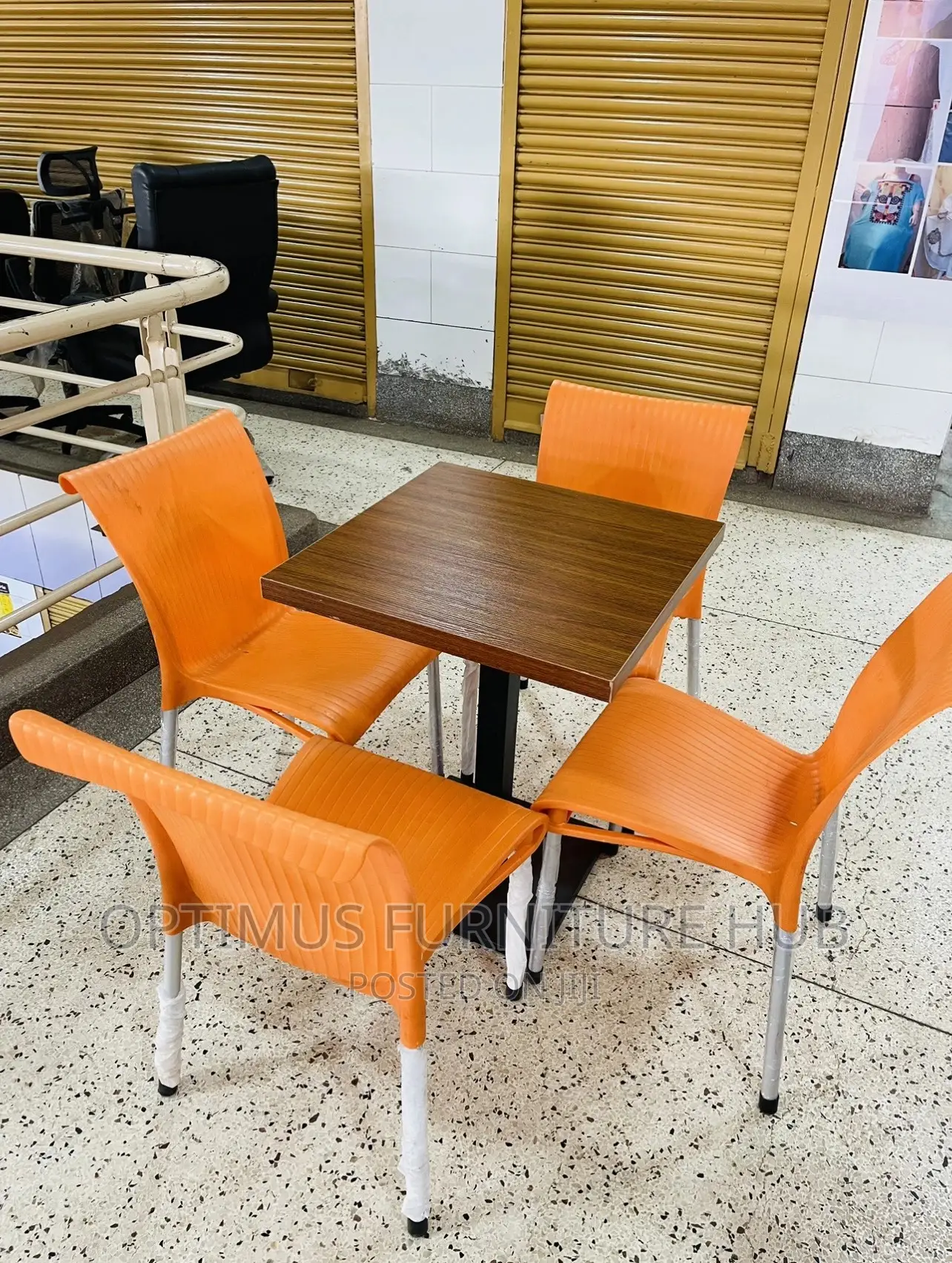 Square Table and Chairs