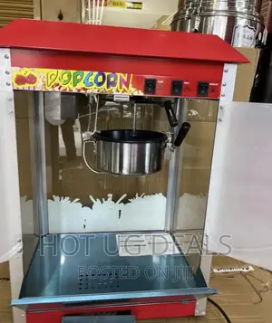 Adh Electric Popcorn Machine – Red