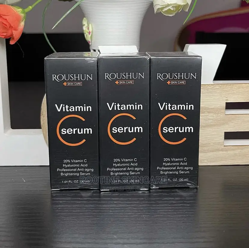 Roushun Vitamin C Facial Serum (Fades Sun Spots Sun Burns)